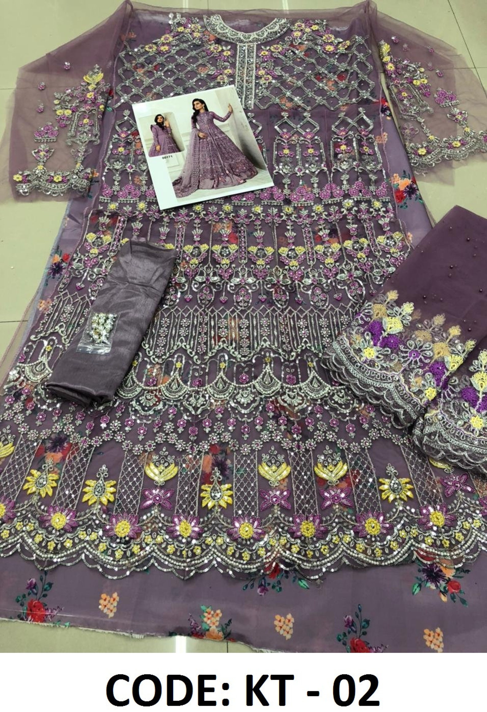 Pakistani Hochzeitskleid Designer Salwar Kameez Party wear ...