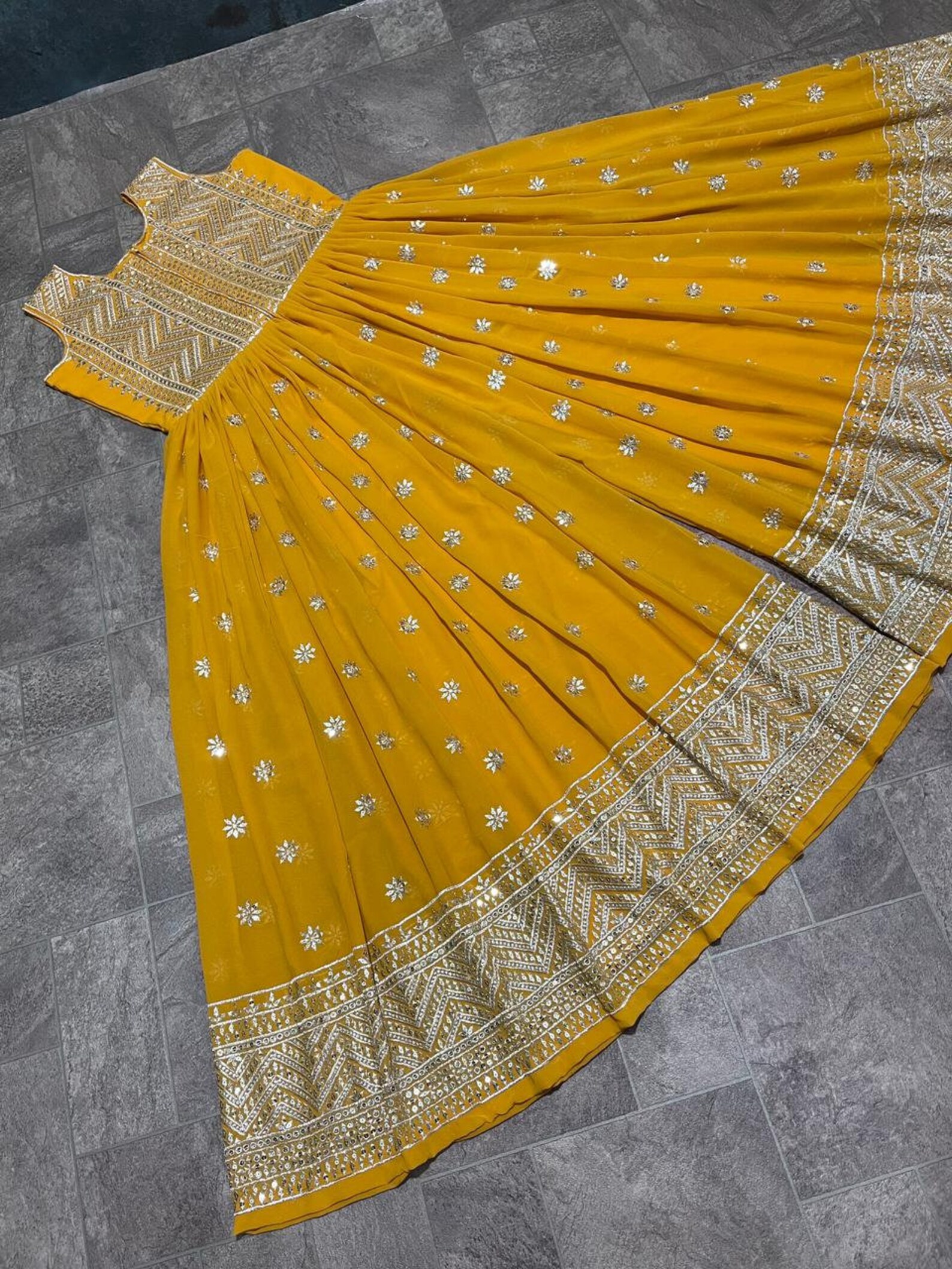 Yellow Designer Jumpsuit Indian Wedding Salwar Haldi Outfit Etsy