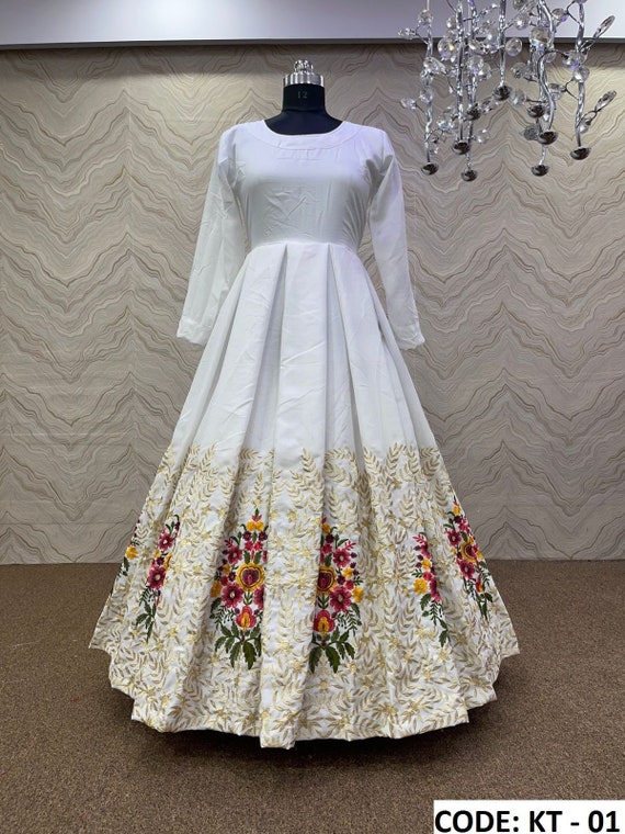 Ready to Wear Anarkali Dress Bridesmaids Wedding Gown - Etsy