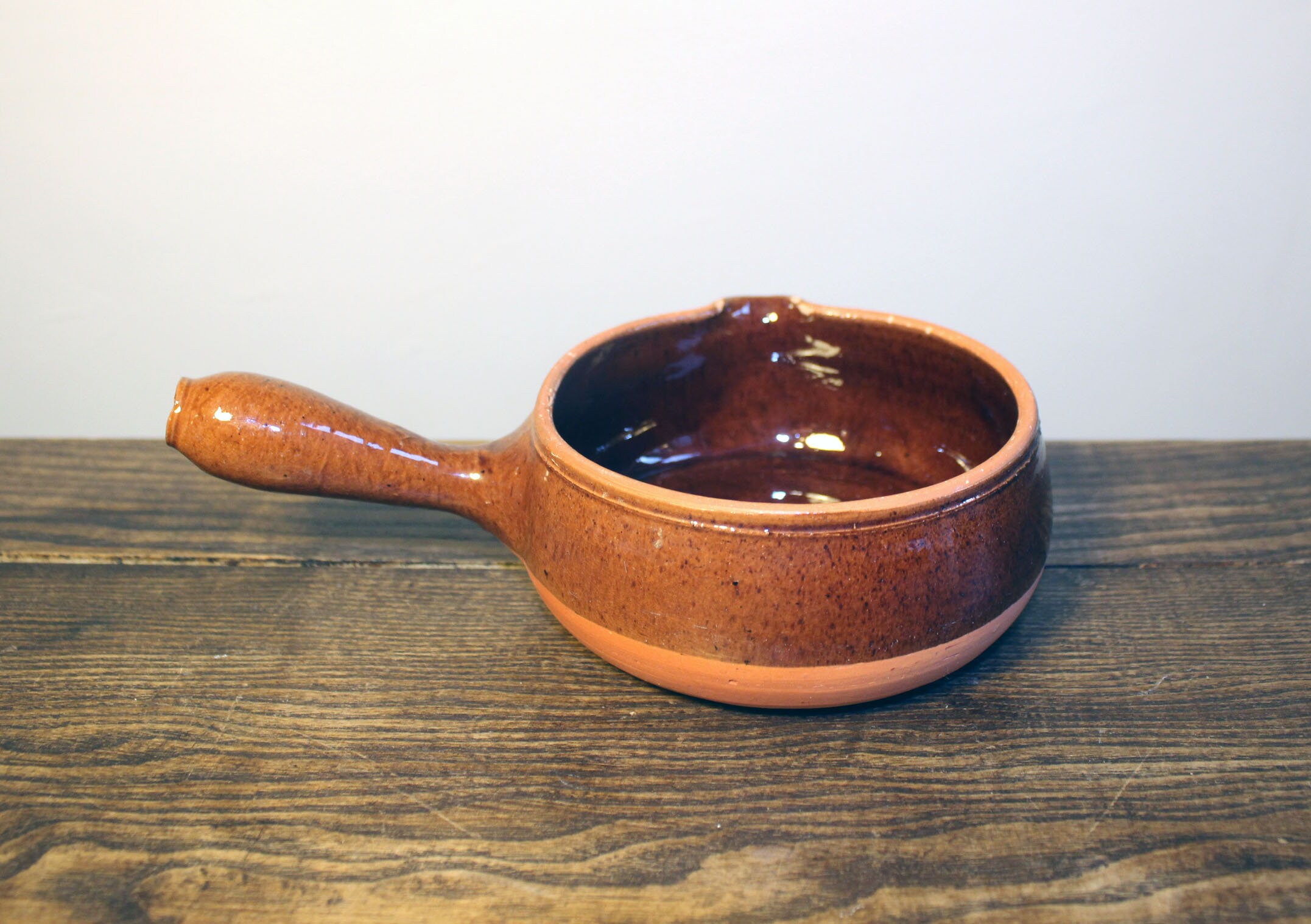 Vintage French Onion Soup Bowl with handle. Etsy