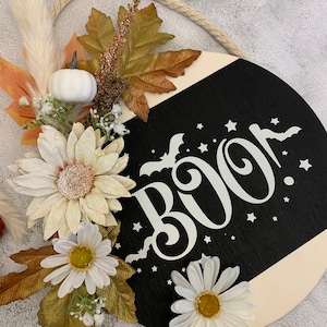 Halloween Decoraties | Boo Deurhanger | Deurhanger | Hangende decoratie | Glow In The Dark