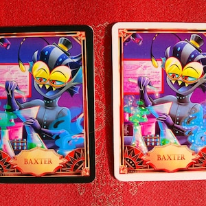 Tarjeta de fan de Hazbin Hotel "Baxter"