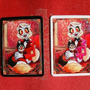 Hazbin Hotel Fan Card "Charlie&Keekee" LAST CHANCE