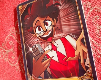 hazbin hotel トレカ human alastor アラスター Hazbin Hotel Fan Card 