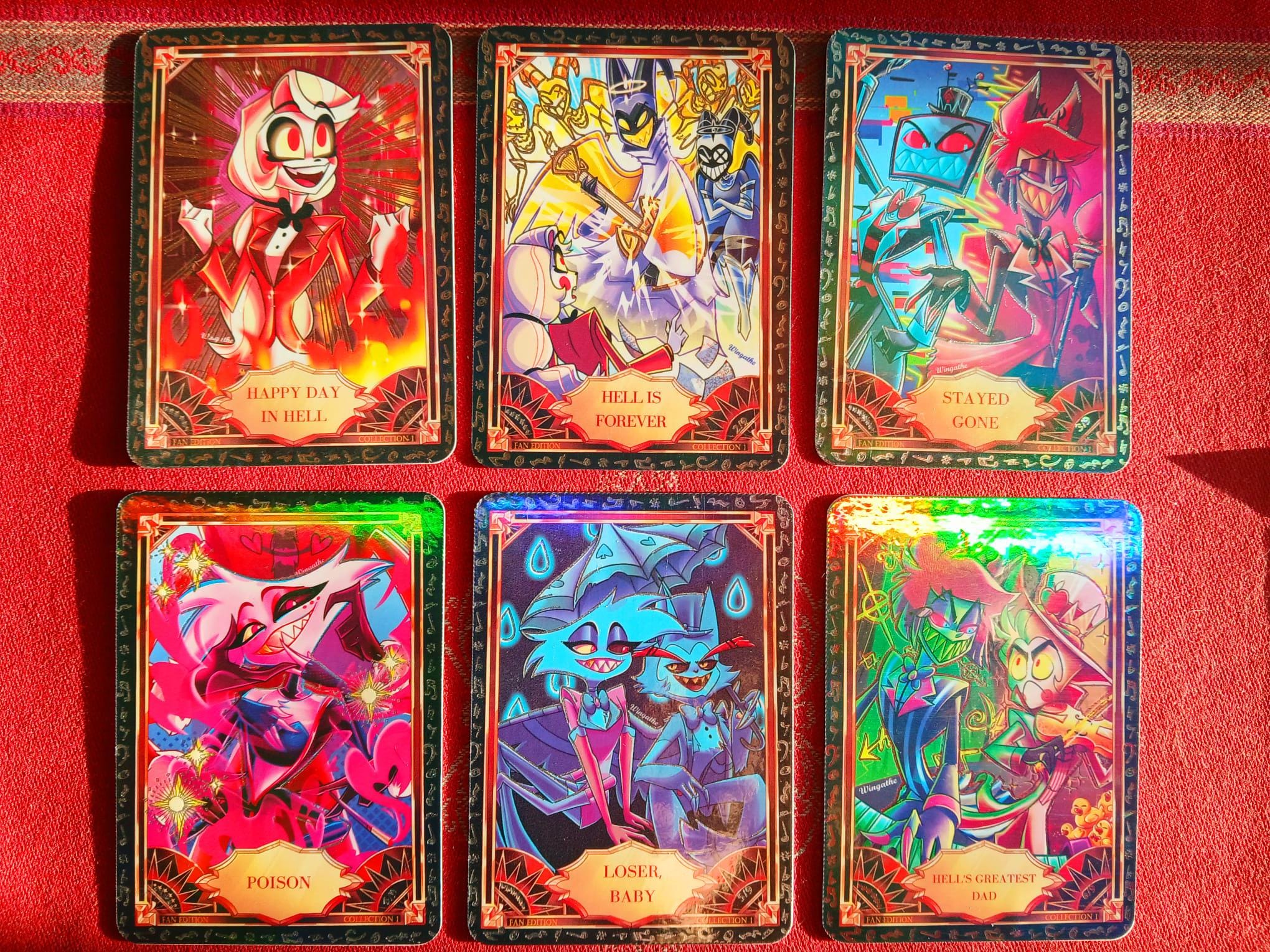 Hazbin Hotel Fan Cards Songs Mystery Bag/booster