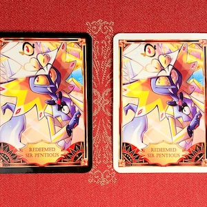 Hazbin Hotel Fan Card "Redeemed Sir Pentious"