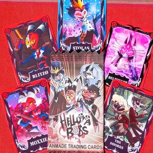 Helluva Boss Booster Trading Card - Etsy