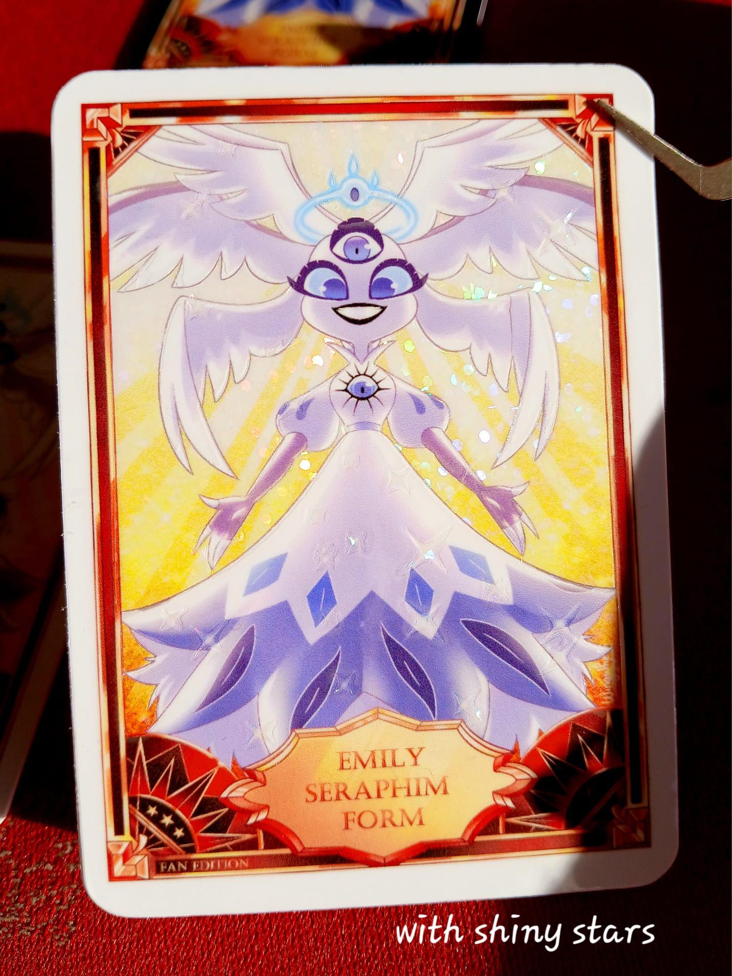 Hazbin Hotel Bright Fan Card 