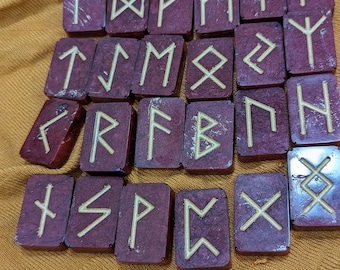 Water Element Resin Runes Set Norse Elemental New Age Divination - Etsy