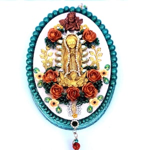 Our Lady of Guadalupe Child Wall Hang Shrine.