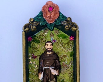 Saint Francis of Assisi portable Shrine