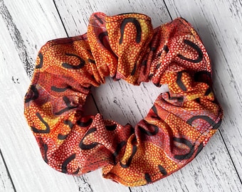Australian Indigenous Scrunchie: Handmade Cotton Hair Tie