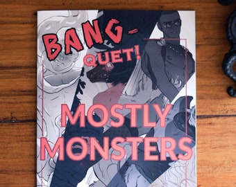Mostly Monsters (monsterlover, monster romance, 5x7 art zine)
