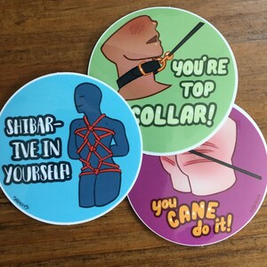 Pacchetto adesivi Kink: Mo-D-Vational Sayings (nsfw, monsterfucker, yaoi, kink) immagine 2