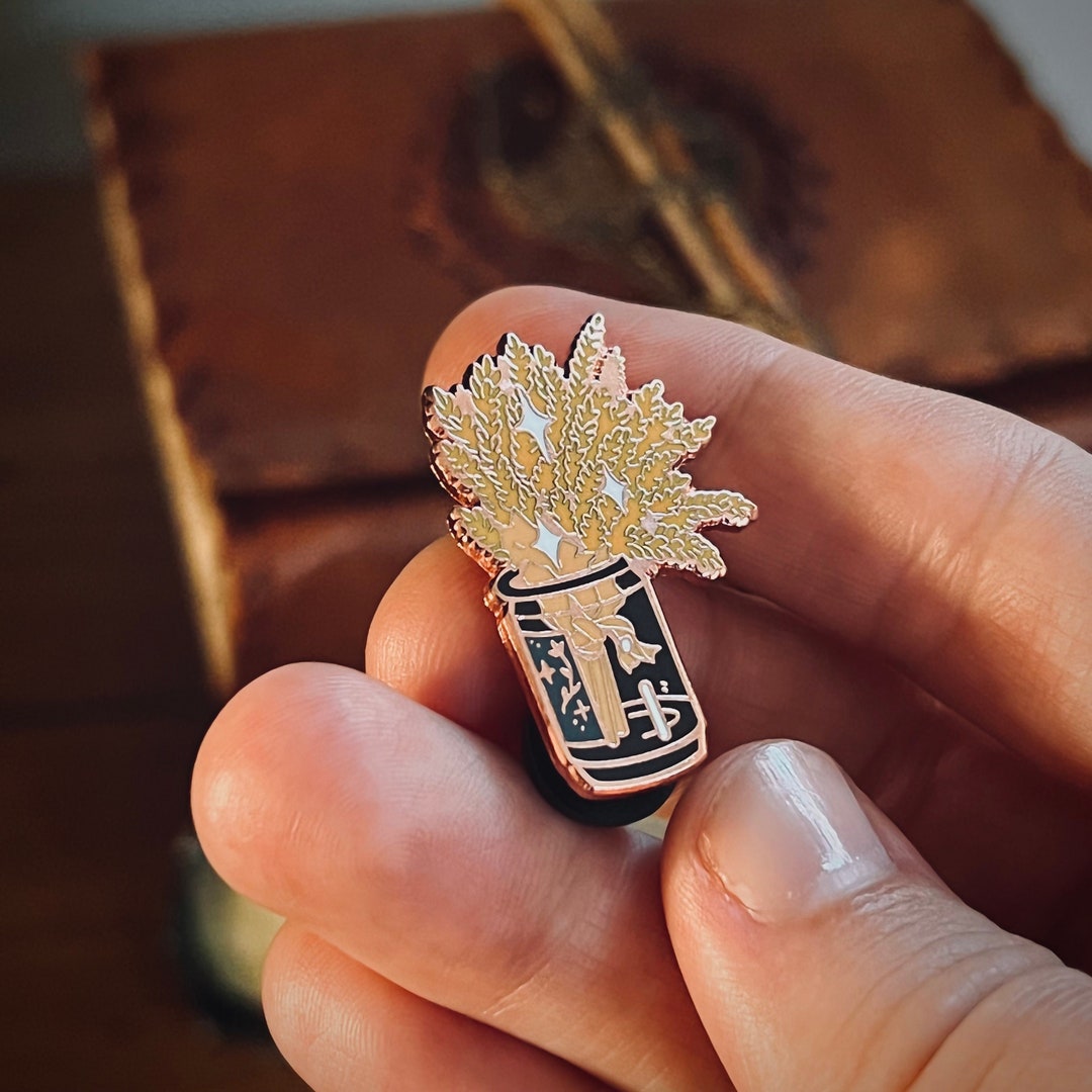 Fall Florals Enamel Pin (autumn, Cottagecore, Lapel Pin, Flowers) - Etsy