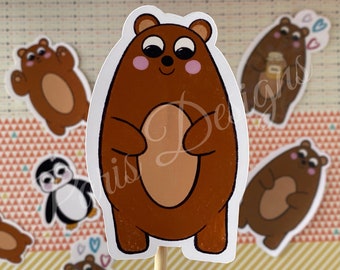 Benji the Bear Sticker