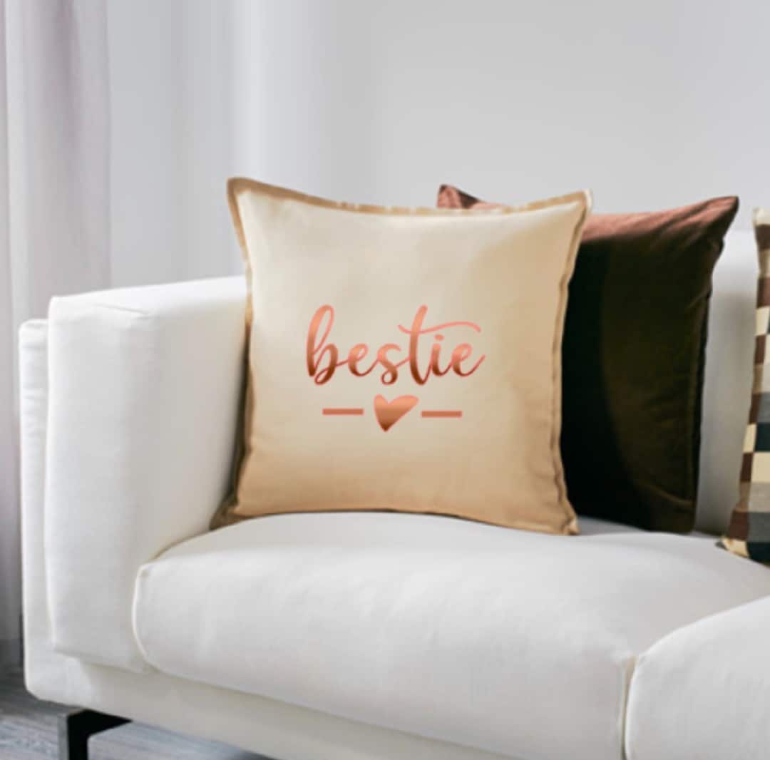 Best Friend Cushion Cover Gift for BFF Friend Birthday Etsy UK