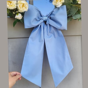 blue dress with bow in front Midnight Blue Bow Tie Dress – Femponiq