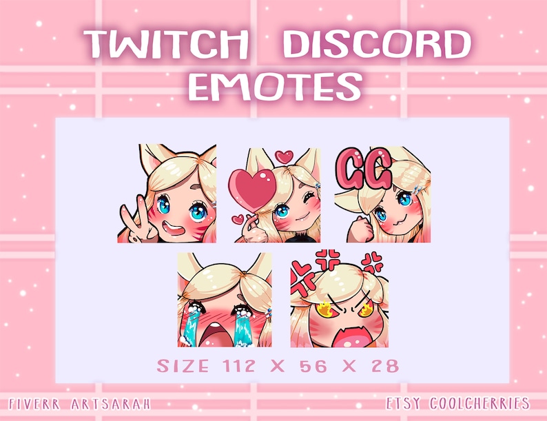 Twitch Emotes Cute Ahri KD/A Skin League of Legends Twitch.tv - Etsy UK