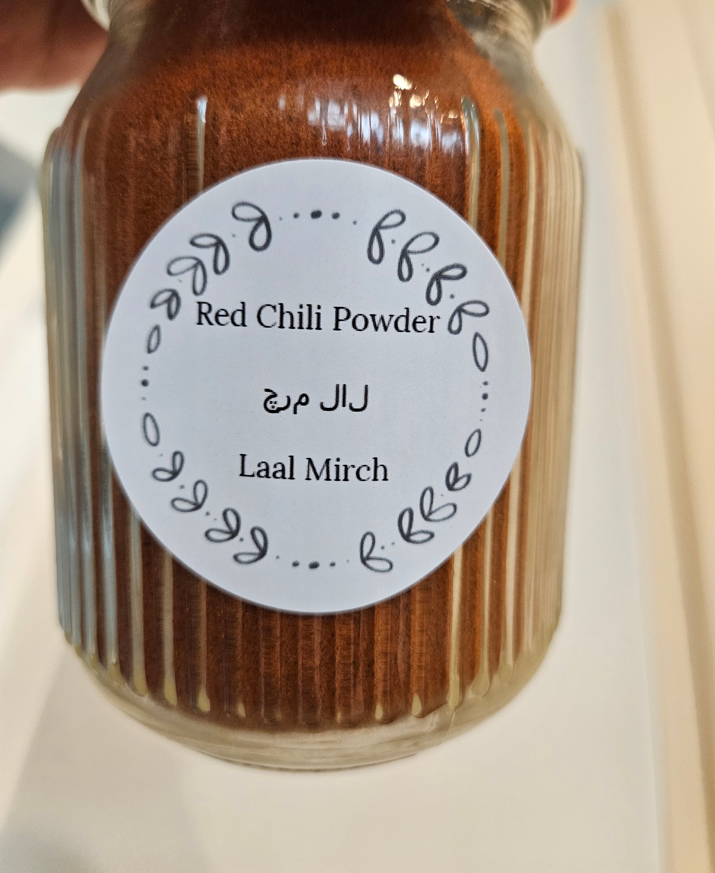 Masala Spice Labels in Urdu and English, Pakistani Pantry Labels in