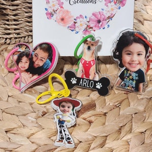 Photo Acrylic Keychains