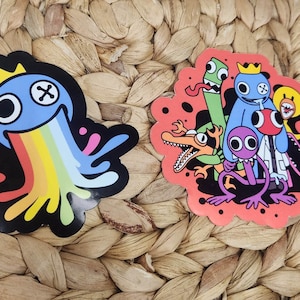 rainbow friends game  Sticker for Sale by rinjinsato