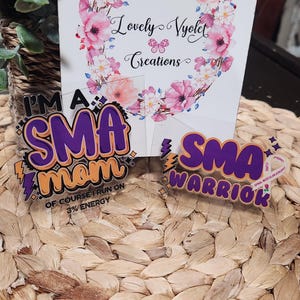 UV DTF Stickers SMA Mom/Warrior Set