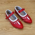 Slashed ladies Landsknechte, Tudor, Cut leaves Shoes for Renaissance events product logo