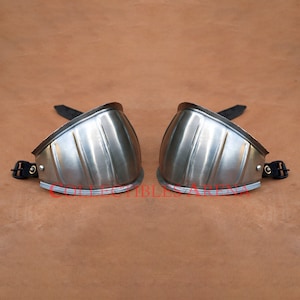 Medieval Elbow guards, Knee guards armors set for Renaissance, LARP, Character, Festival, Films and Halloween