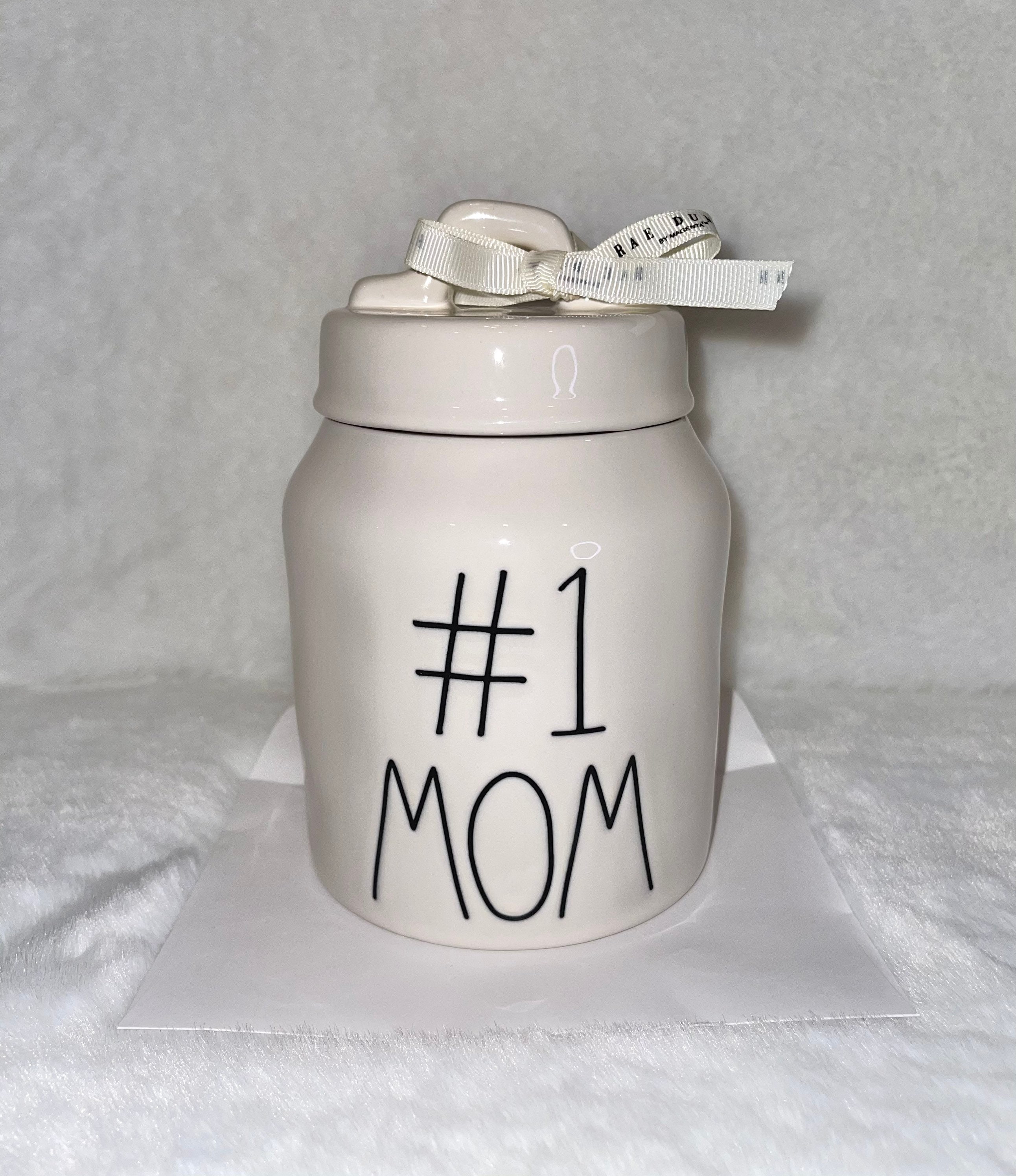 Rae Dunn 1 Mom Canister Etsy