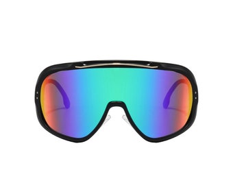 Oversized Shield shades