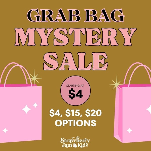 Grab Bag Mystery Sale 4, 15, 20 Dollar Items - Retro Inspired Girls Clothes - Retro Inspired Boys Clothes - Vintage Inspired Clothes