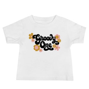 Groovy One Birthday Shirt - Groovy One Birthday Party Outfit - 1st Birthday Shirt - Girls 1st Birthday
