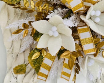 Angel wing memorial gift, Angel wing door decoration, Angel wings gift ideas, Angel wings door hanger, funeral gift, memorial gift