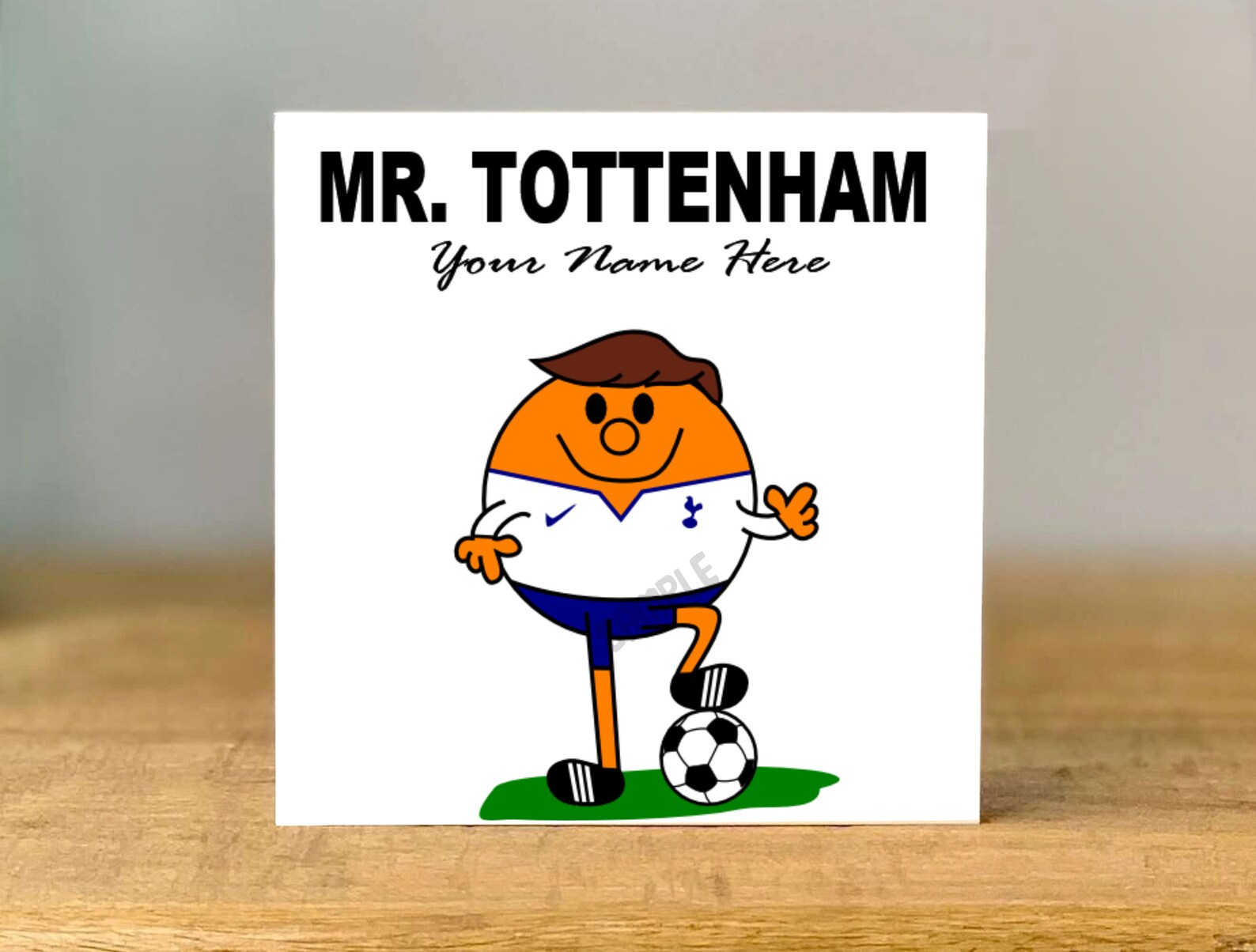 Personalised MR Watford Birthday Card Best Friend Football Etsy