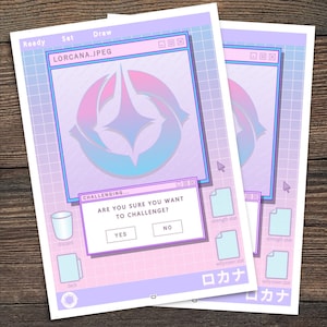Arte da capa do cartão Lorcana - A E S T H E T I C Lore