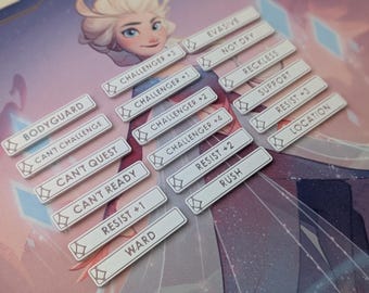Lorcana TCG 18 Piece Token Set