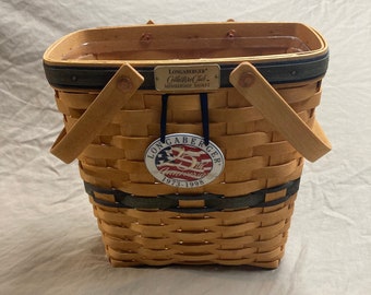 Longaberger 25th Anniversary Collectors Club Basket 1998