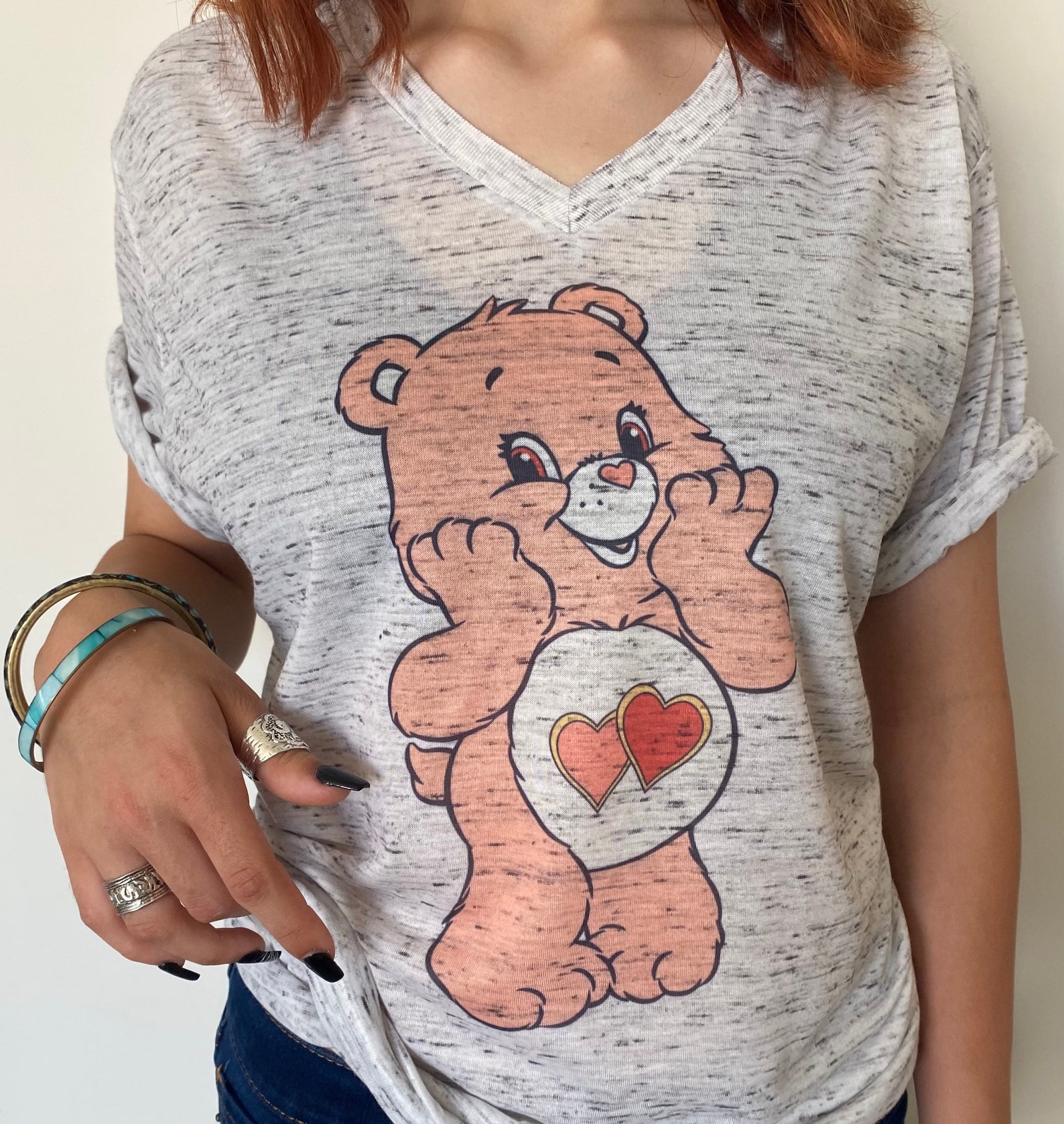 Care bear TShirt sweet Bear TShirt Graphic TShirt Etsy