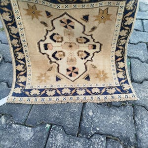 2x2 square rug vintage rug, small rug, square rug, turkish rug, doormat rug, kitchen rug, boho rug, handmade rug, bohemian rug, oriental rug