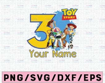 Download Toy Story Birthday Svg Etsy