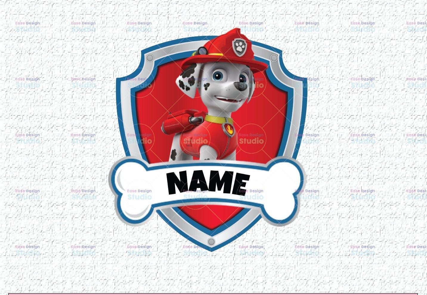 Marshall Paw Patrol Custom Birthday Png Personalized Paw Etsy