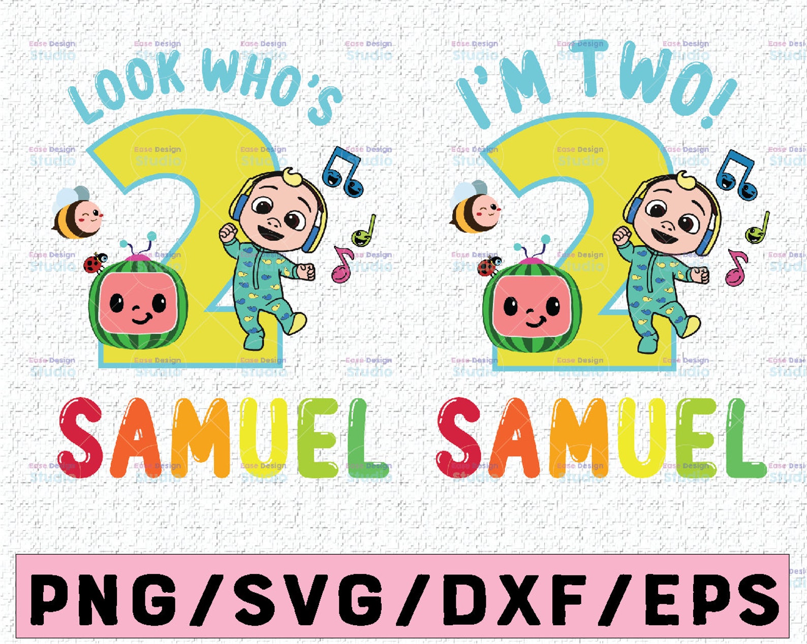 Free Free 348 Cocomelon Family Birthday Svg SVG PNG EPS DXF File