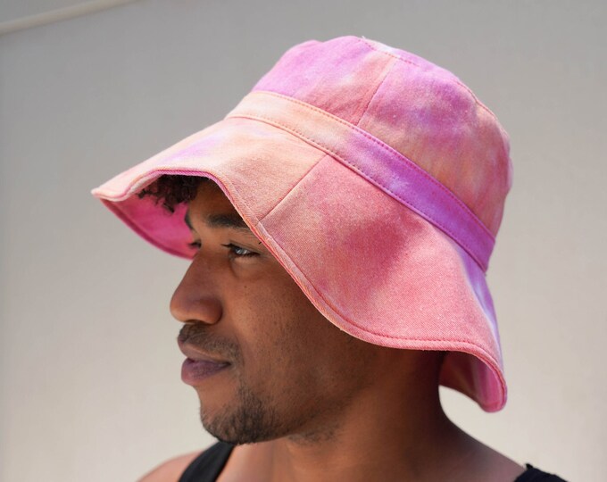 Sorbet Tie-Dye Oversized Bucket Hat