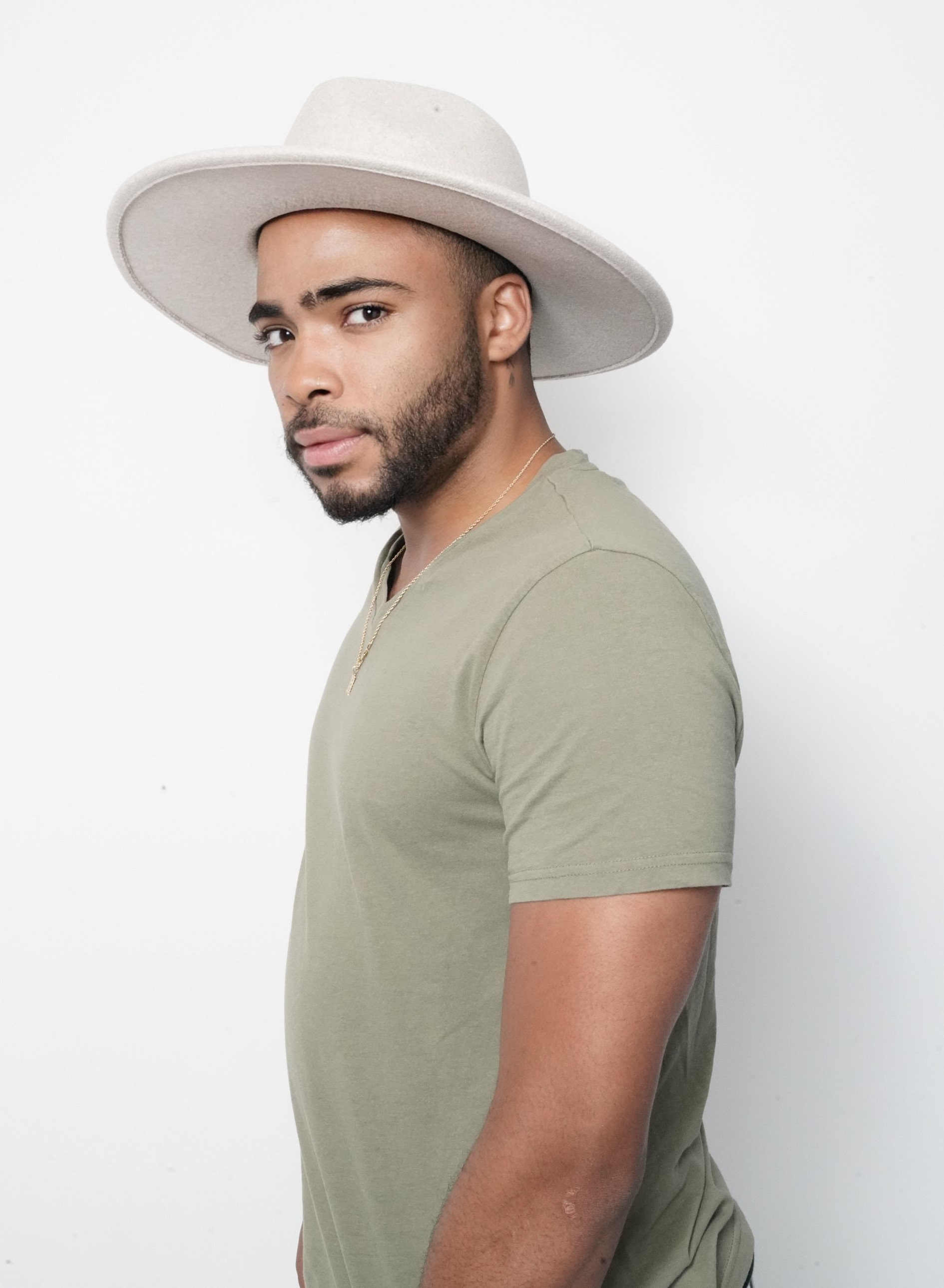 Off-white Fedora Hat, Wide Brim Fedora, Large Brim Fedora, Men Fedora Hat,  Fedora Hat for Man and Woman, Felt Fedora Hat, Man Fedora Hat 