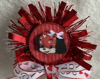 Valentine’s Day Ornament Vintage Puppy