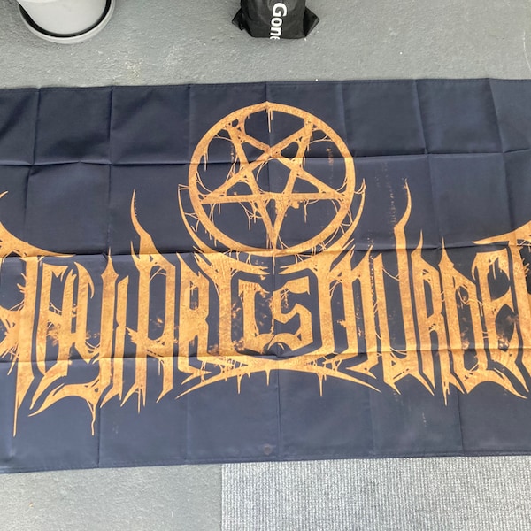 Thy art is murder flag 3x5 poster tour vinyl shirt new band