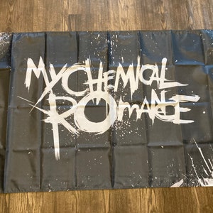 My Chemical Romance MCR 3x5 foot flag tour poster shirt vinyl banner