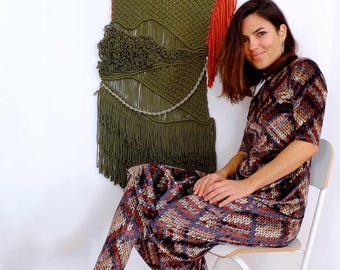 Tapestry Macrame wall hanging