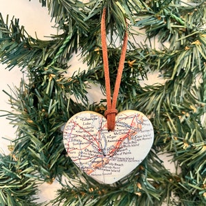 Charleston  heart ornament